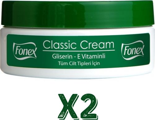 Klasik Nemlendirici Krem 175 ml 2 Adet