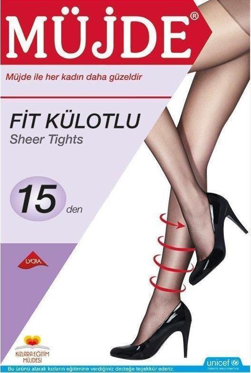 Parlak Fit Külotlu Çorap 57/1