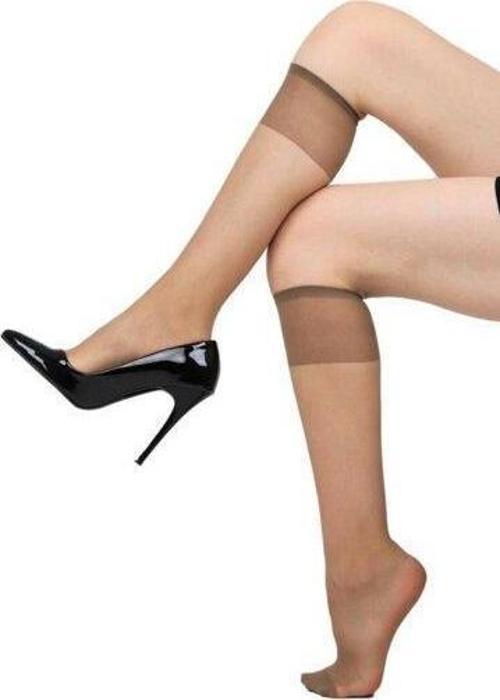 Süper İnce Pantolon Çorap Vizon 86 Dizaltı