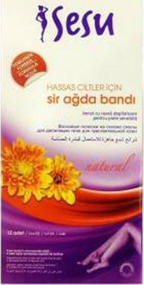 Natural Sir Ağda Bandı 12 Li Hassas Ciltler
