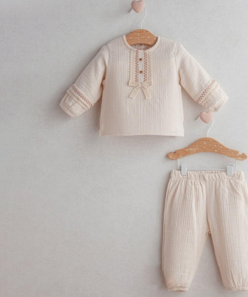 Ethnic Style 2'li Takım 5412 Ekru