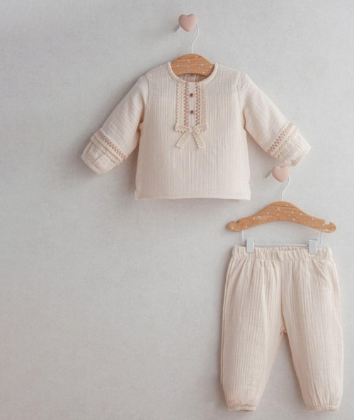 Ethnic Style 2'li Takım 5412 Ekru