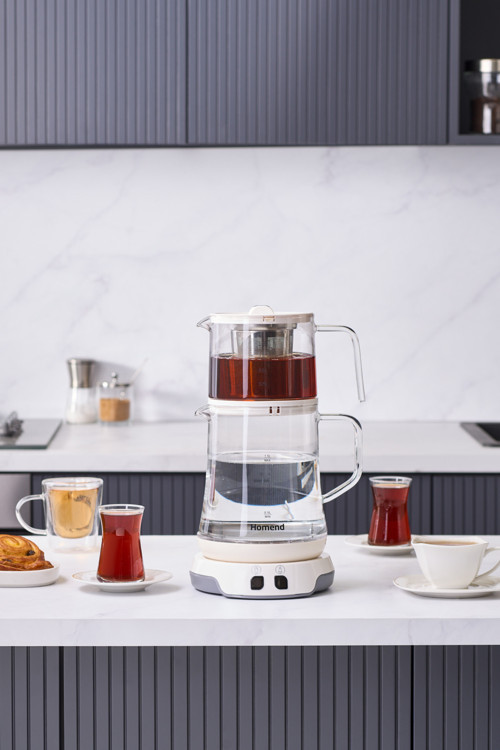Royaltea 1758H Konuşan Çay Makinesi Beyaz
