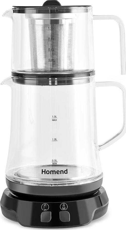 Royaltea 1758H Konuşan Çay Makinesi Siyah