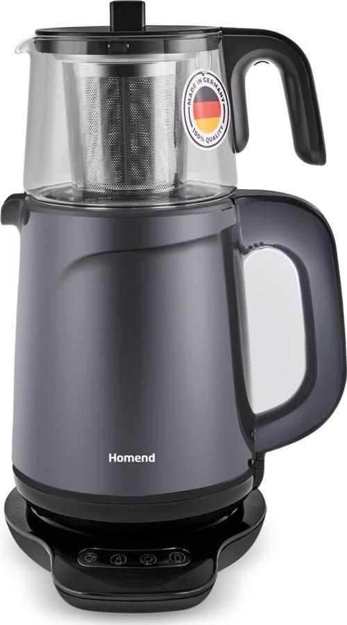 Royaltea 1729H Konuşan Çay Makinesi Antrasit