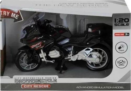 Sesli - Işıklı Sürtmeli Motosiklet C5809-8080A-5
