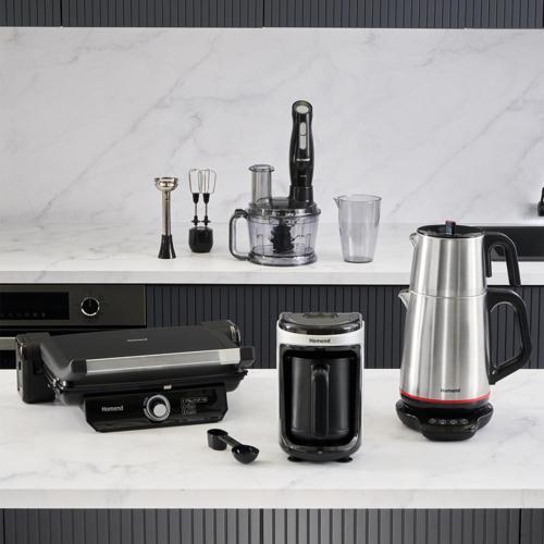 Premium24 4'Lü Elektrikli Çeyiz Seti Tost, Kahve, Çay Makinesi Ve Blender Seti