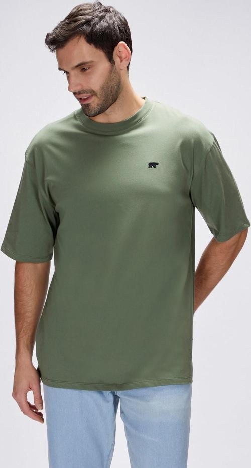 Damon Yeşil Erkek Oversize Tişört
