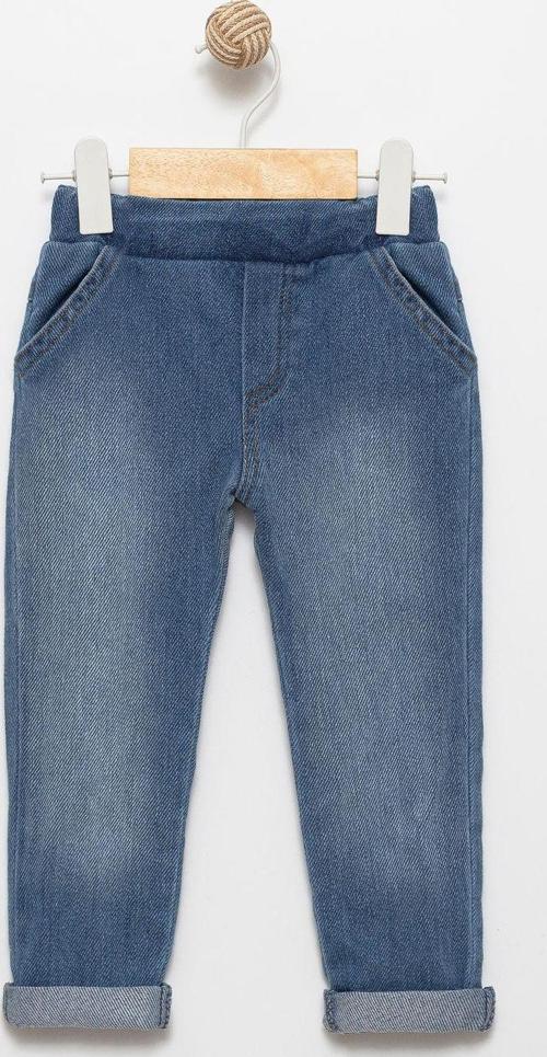 Erkek Çocuk Kot Pantolon Jeans Denim Mavi Klasik Kot Mavi 2 YAŞ