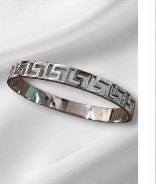 ÇELİK LABİRENT MODEL KELEPÇE BİLEKLİK 