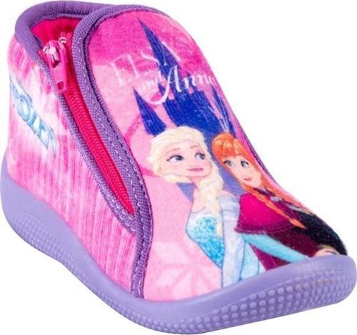 Elsa Kız Çocuk Pembe Panduf Anaokulu Ve Ev Ayakkabısı