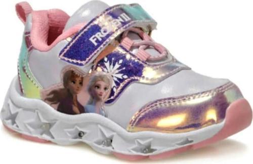 Elsa Kız Çocuk Işıklı Spor Ayakkabı Sneaker