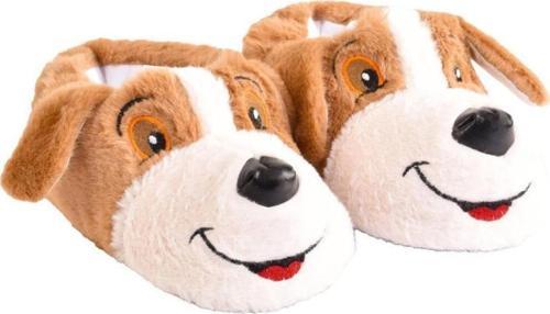 Unisex Çocuk Hayvanlı Köpekli Panduf Ev Botu