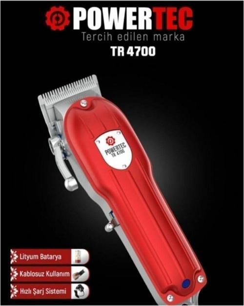 TR-4700 Saç Sakal Kesme Profesyonel Tıraş Makinesi