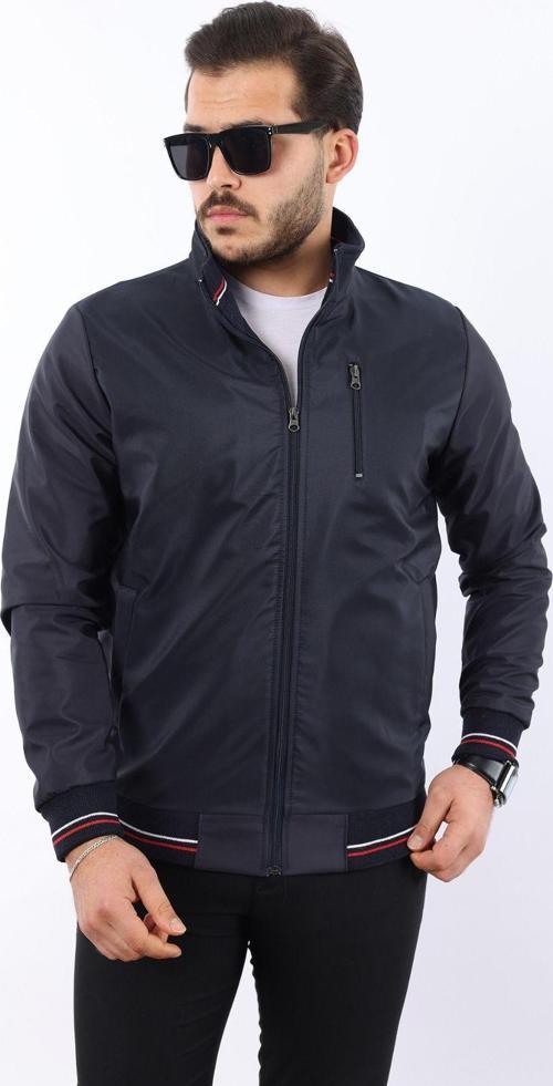 Mevsimlik Erkek Mont & Ceket Klasik Fermuarlı Lacivert