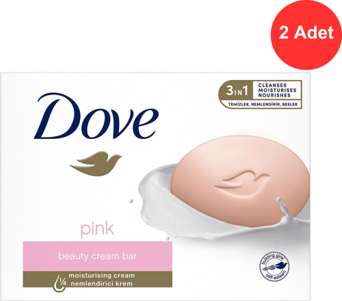 Pink Beauty Cream Bar Sabun 2 Adet x 90 gr.