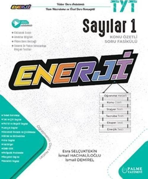 TYT Sayılar 1 Enerji Konu Özetli Soru Fasikülü Palme Yayınları