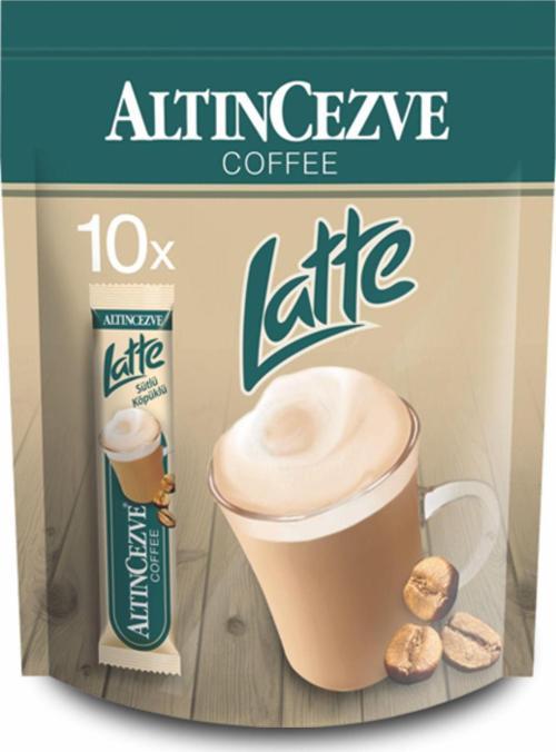 Latte Sütlü Köpüklü 10′ lu Paket (Tek İçimlik) 16 Gr x 10 Adet