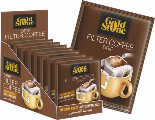 Gold Stone Filtre Kahve - Orta Kavrulmuş 16 x 8 gr