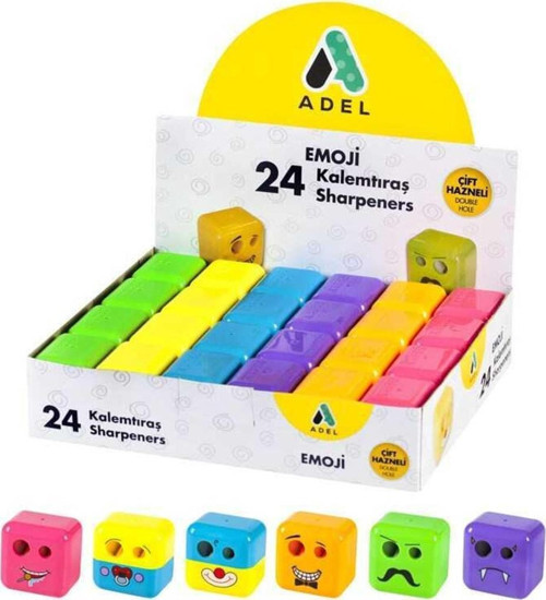 Kalemtıraş Emoji - 24 Adet