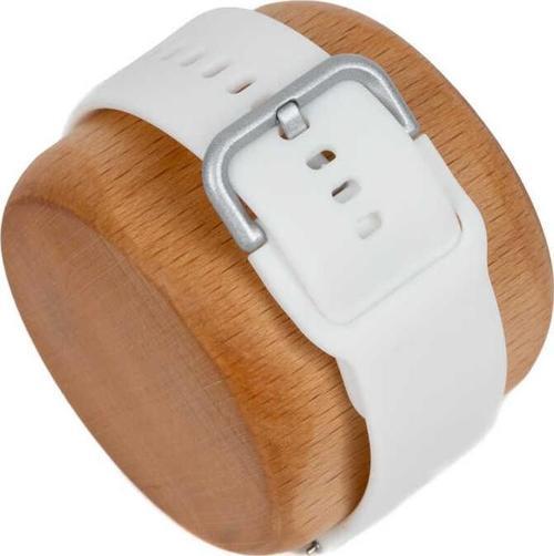 Xiaomi Amazfit GTR 47mm Kordon Klasik Beyaz Silikon Kordon Kayış Strap - Beyaz
