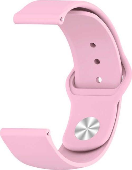 Xiaomi Amazfit GTR 47mm String-11 22mm Silikon Kordon - Pembe