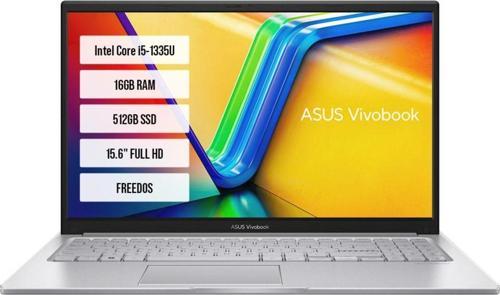 Vivobook 15 X1504VA-NJ1422-03 Intel Core i5-1335U 16GB 512GB SSD 15.6'' Freedos Taşınabilir Bilgisayar