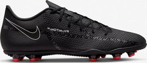 Phantom G. T. 2 Club F. G. / M. G. Unisex Soccer Shoes Siyah Kırmızı Krampon