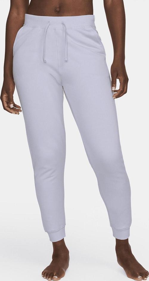 Yoga Luxe 7/8 Fleece Soft Pants Purple Esnek Yumuşak Kadın Eşofman Altı Mor