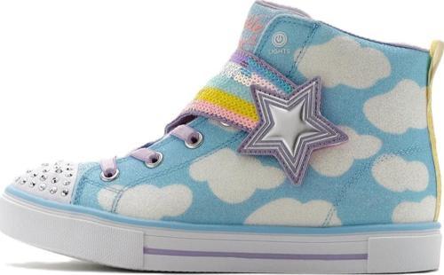 Twinkle Toes Shootıng Star Brıghts Sneaker Bantlı Lastik Bağcıklı Işıklı Mavi Kız Çocuk Ayakkabı