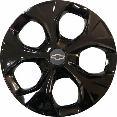 Chevrolet Araçlarına Uyumlu 15 Inç Piano Black Siyah Jant Kapağı 4 Adet