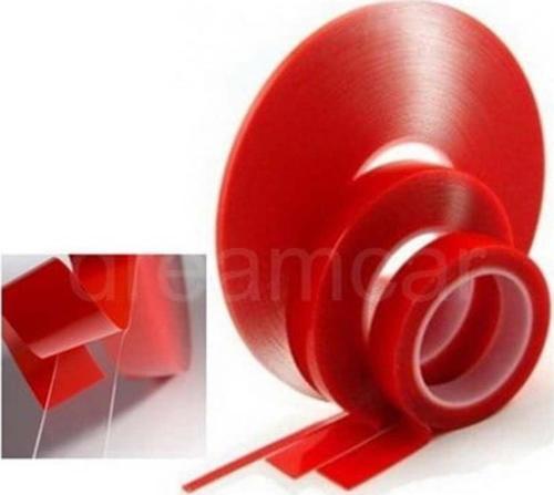 Akrilik Şeffaf Süper Güçlü Çift Taraflı Bant 10Mmx5M