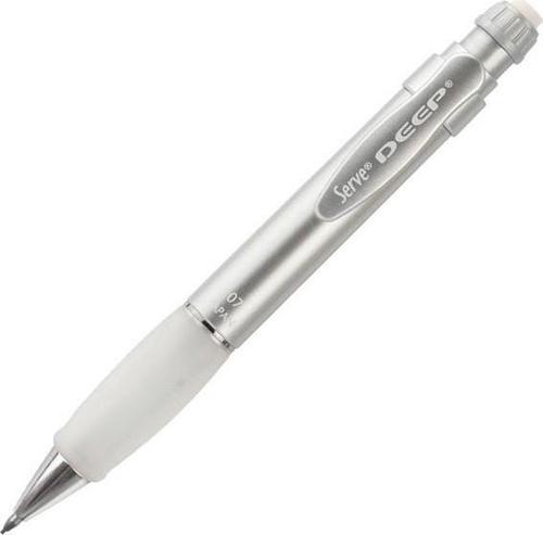 Deep 0.7 mm. Mekanik Kurşun Kalem Metalik Gri