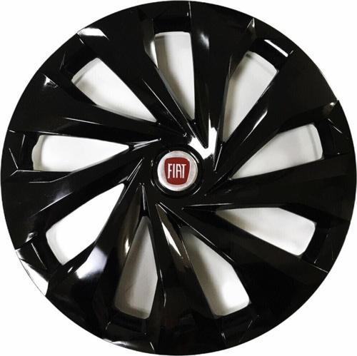 Fiat Albea Uyumlu 14 Inç 4 Adet Piano Black Siyah Jant Kapağı Takımı
