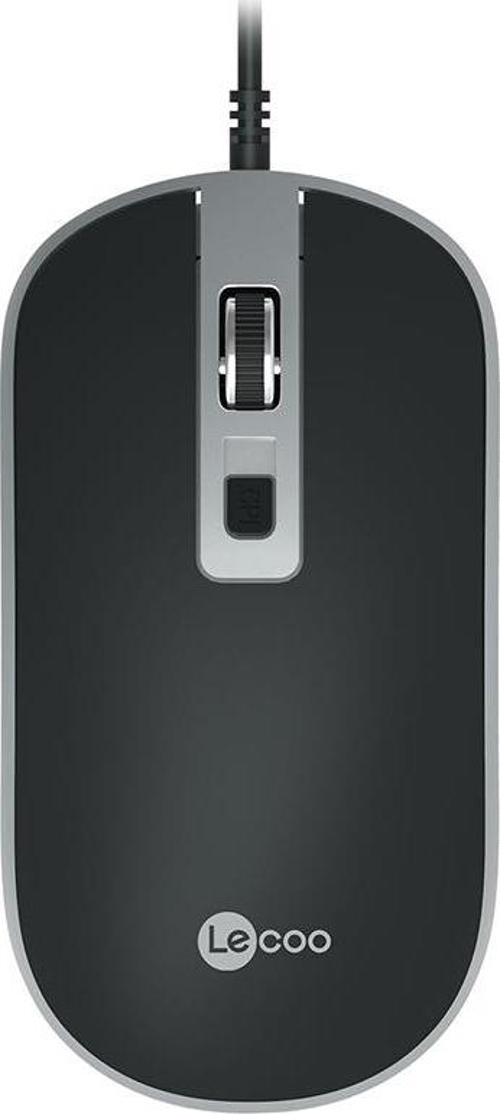 Lenovo Lecoo MS104 1600 DPI 4 Tuşlu Usb Kablolu Optik Mouse Kablolu Pc Bilgisayar Fare