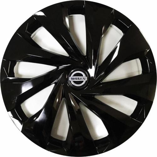 Nissan Micra Uyumlu 15 Inç 4 Adet Piano Black Siyah Jant Kapağı Takımı