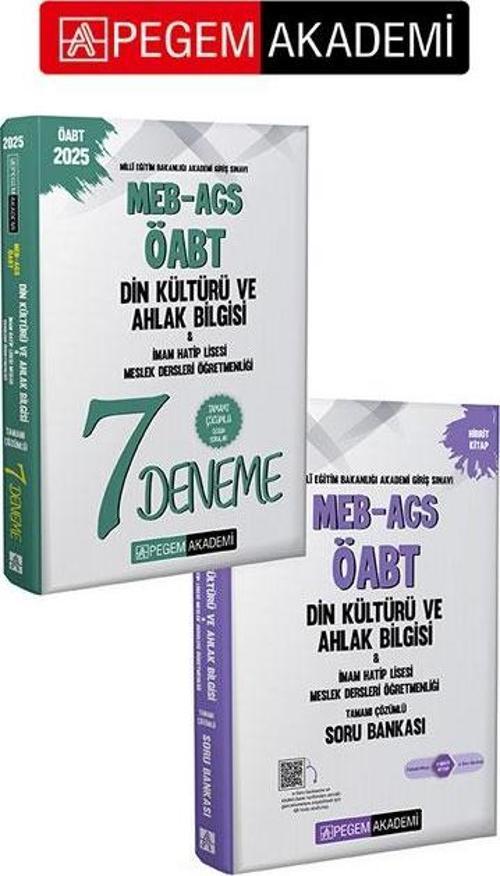 PEGEM AKADEMİ 2025 MEB-AGS-ÖABT Din Kültürü Ve Ahlak Bilgisi İmam Hatip Lisesi Meslek Dersleri Öğret