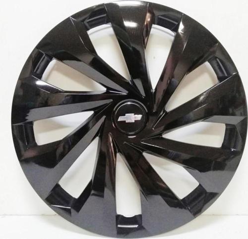 Chevrolet 15 Inç Piano Black Jant Kapağı 4 Adet Amblem Hediye