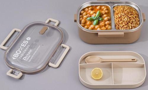 Bento Lunch Box Haki 920 ml