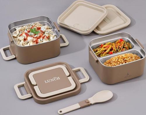 Bento Lunch Box Kare Haki 1400 ml