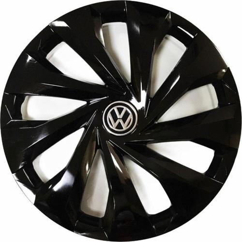 Volkswagen Touareg Uyumlu 14 Inç Piano Black Siyah Jant Kapağı 4 Adet