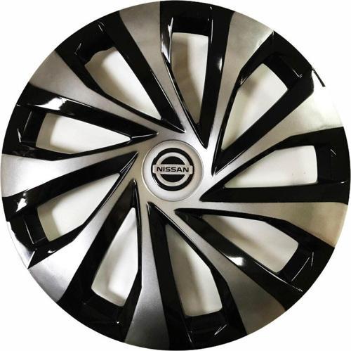 Nissan Almera Uyumlu Piano Black Siyah Jant Kapağı 4 Adet 14 Inç
