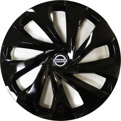 Nissan Pathfinder Uyumlu 15 Inç 4 Adet Piano Black Siyah Jant Kapağı Takımı