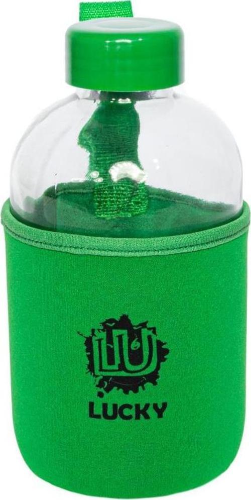 Moods Up Lucky Neopren Kılıflı Cam Matara 600 Ml
