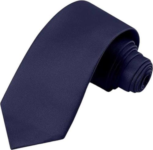 Erkek Düz Renk Saten Kravat