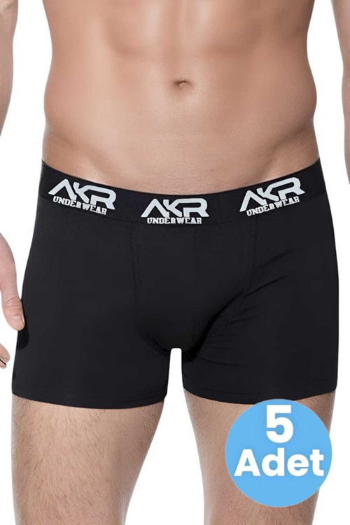 Erkek Likralı 5'Li Boxer