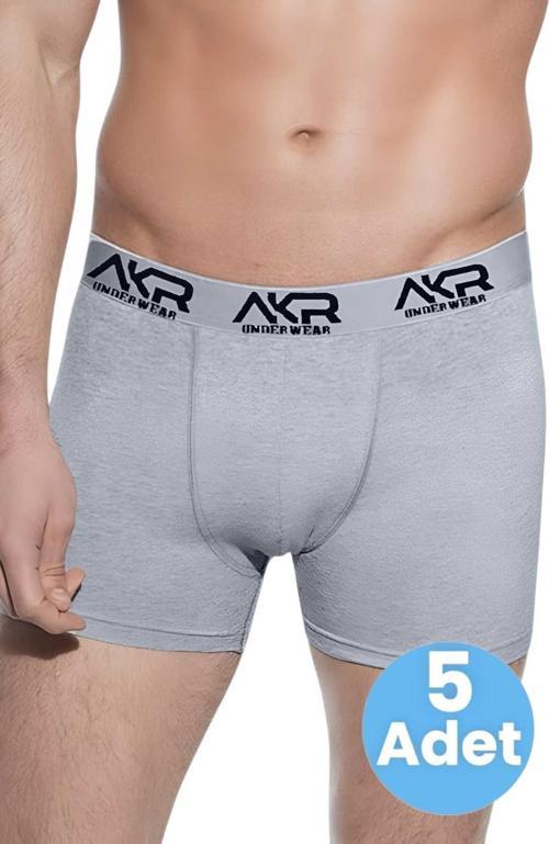 Erkek Likralı 5'Li Boxer