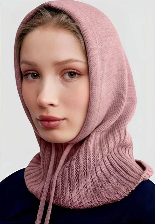 Balaclava Fitilli Triko Örgü Bere Başlık