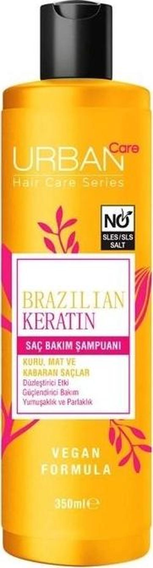Şampuan Brazılıan Keratın Düzleştirici Etkili 350 Ml