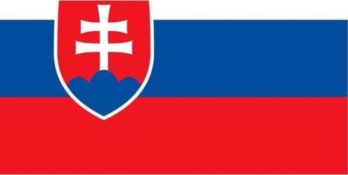 Slovakya Bayrağı 50X75 Cm.